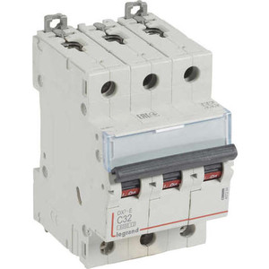 

Выключатель автоматический модульный Legrand 3п C 32А 6кА DX3-E (407294), 3п C 32А 6кА DX3-E (407294)