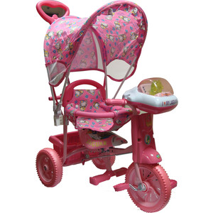 

Велосипед трехколёсный Jaguar MS-0547 розовый, MS-0547 розовый
