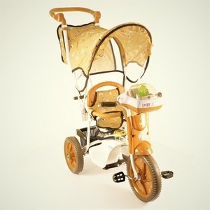 фото Велосипед трехколёсный jaguar ms-0747 коричневый