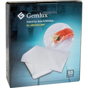

Пакет вакуумный GEMLUX GL-VB1623-50P, GL-VB1623-50P