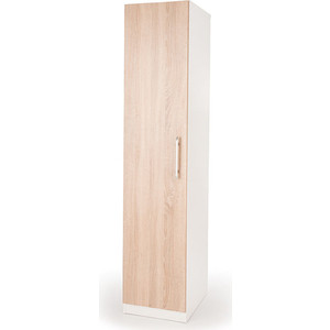 Шкаф пенал Шарм-Дизайн Шарм 50х45 белый+дуб сонома пенал для кистей широкий дизайн