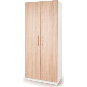 Шкаф для одежды Гамма Шарм 70х60 белый+дуб сонома