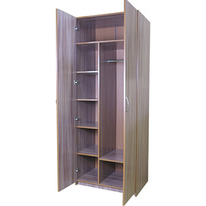 Шкаф для одежды Шарм-Дизайн Комби Уют 80х60 ясень шимо темный шкаф для документов средний с нижними дверями 800х420х1165 ясень шимо светлый темный