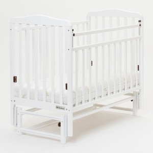 

Кроватка Mr Sandman Кровать Skylark-3 с маятником Белый (KMSS3-0882MSS3-01), Кровать Skylark-3 с маятником Белый (KMSS3-0882MSS3-01)