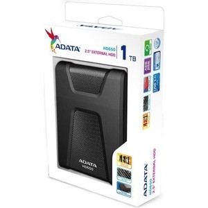 фото Внешний жесткий диск adata dashdrive durable hd650 usb 3.1 (ahd650-1tu31-cbk)