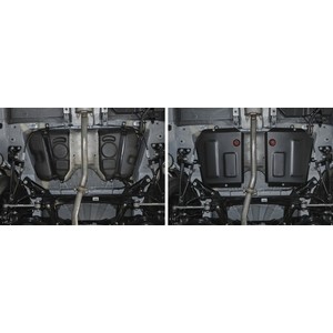 фото Защита топливного бака автоброня для geely emgrand x7 (2018-н.в.), сталь 2 мм, 111.01919.1