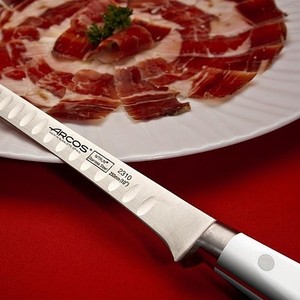 фото Нож кухонный для резки мяса 25 см arcos riviera blanca (231024w)