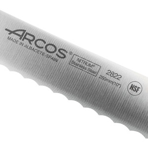 фото Нож кухонный для хлеба 25 см arcos universal (2822-b)