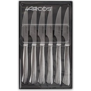 фото Набор столовых ножей для стейка 6 предметов arcos steak knives (378200)
