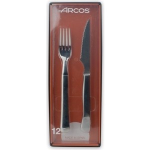 фото Набор столовых ножей для стейка 12 предметов arcos steak knives (3781)