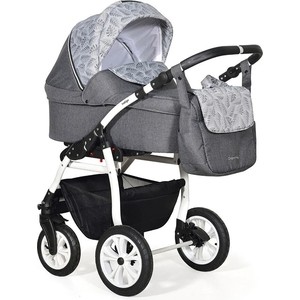 

Коляска 3 в 1 Indigo CHARLOTTE 18 F Ch 40 (т.серый+серый узор), CHARLOTTE 18 F Ch 40 (т.серый+серый узор)