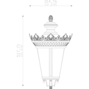 фото Уличный фонарь ld-lighting ld-fl003