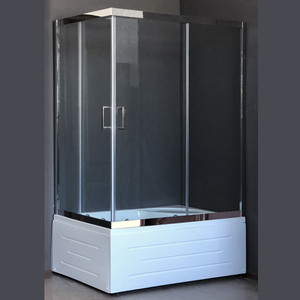 фото Душевой уголок royal bath rb-l3002 120х80х155 стекло прозрачное (rb-l-3002-5)