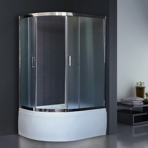 фото Душевой уголок royal bath bk 120х80х200 шиншилла, правый (rb8120bk-c-ch-r)