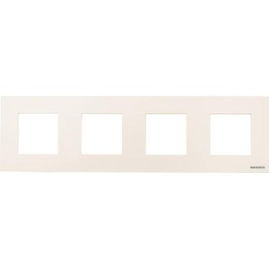

Рамка ABB 4-постовая 8мод. Zenit бел. (N2274 BL), 4-постовая 8мод. Zenit бел. (N2274 BL)