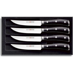 Набор ножей для стейка 4 предмета Wuesthof Classic Ikon (9716)