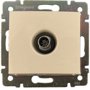 

ТВ-розетка Legrand СП Valena слоновая кость (DIY - упак.) (695618), СП Valena слоновая кость (DIY - упак.) (695618)
