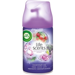 

Освежитель воздуха Airwick FRESHMATIC ''Сказочный Сад'', сменный баллон 250 мл, FRESHMATIC "Сказочный Сад", сменный баллон 250 мл