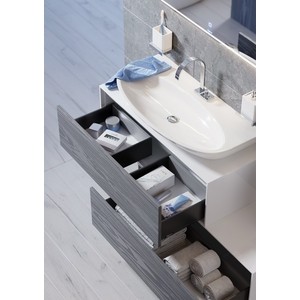 Мебель для ванной Aqwella Genesis 100x40 миллениум серый