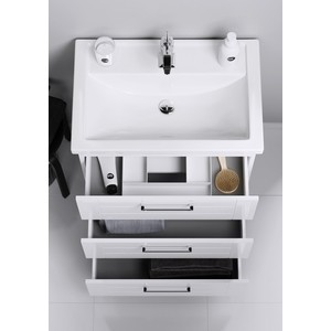 Мебель для ванной Aqwella Манчестер 80x45 напольная, белая