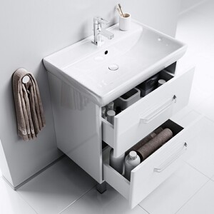 Мебель для ванной Aqwella Нео 60x44 напольная, белая