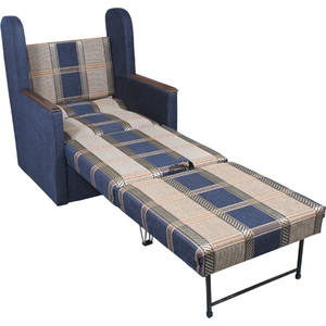 Кресло-кровать Шарм-Дизайн Классика Д шенилл/синий