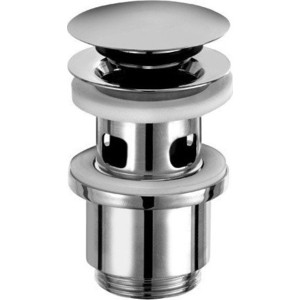 Донный клапан Kludi хром (1042405-00) автоматический сливной клапан unipump для скважины 1 24340u