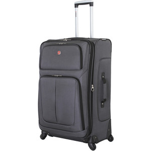 

Чемодан Wenger Sion, серый, 46x29x80 см, 90 л, шт, Sion, серый, 46x29x80 см, 90 л, шт