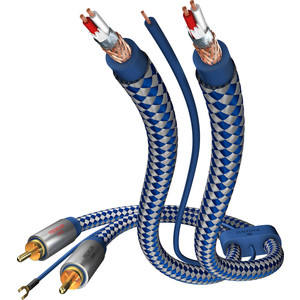 Кабель межблочный Inakustik Premium Phono Cable, RCA-RCA, 1.5 m, 00405115 фото