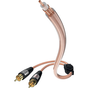 Кабель сабвуферный Inakustik Star Audio Cable, Y-Sub, RCA 2RCA, 5 m, 0030825