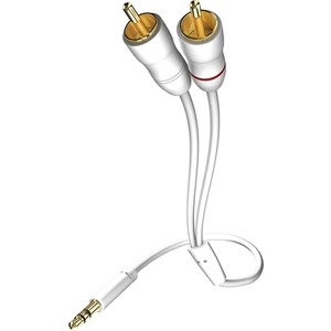 фото Кабель межблочный inakustik star mp3 audio cable, 3.5 phone 2rca, 1.5 m, 003100015