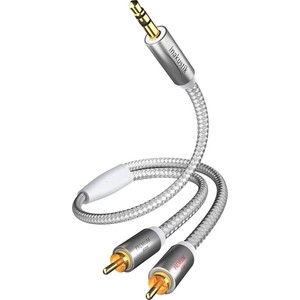 

Кабель межблочный Inakustik Premium MP3, 3.5 mm 2RCA, 1.5 m, 004100015, Premium MP3, 3.5 mm 2RCA, 1.5 m, 004100015