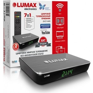 

Тюнер DVB-T2 Lumax DV-2114HD, DV-2114HD