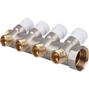 

Коллектор STOUT распределительный 1'' на 4 выхода 1/2'' (SMB 6851 011204), распределительный 1" на 4 выхода 1/2" (SMB 6851 011204)