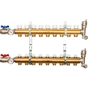 

Коллекторный блок STOUT 1''х3/4'' 9 выходов без расходомеров (SMB 0468 000009), 1"х3/4" 9 выходов без расходомеров (SMB 0468 000009)